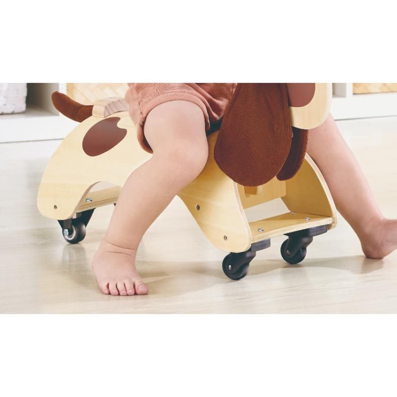 Hape Wooden Ride On Dachshund Puppy