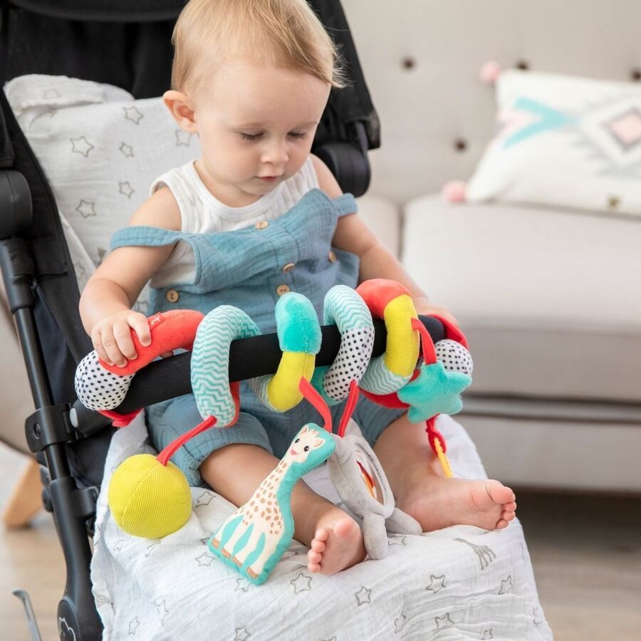 Sophie La Girafe Fresh Touch Activity Spiral Crib And Stroller Toy