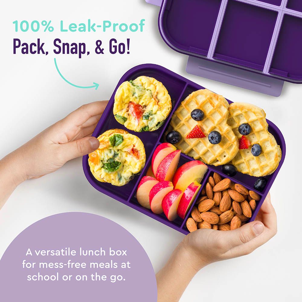 Bentgo Kids Prints 4 Compartment Slim Lunch Box