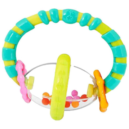 Bright Starts Grab & Spin Rattle and Teether Toy
