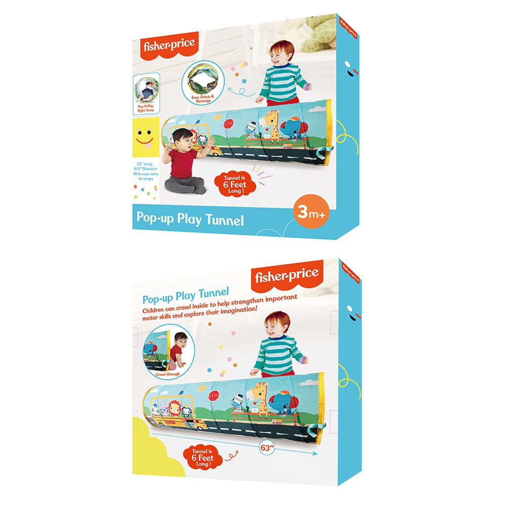 Fisher Price Pop Up Play Tunnel