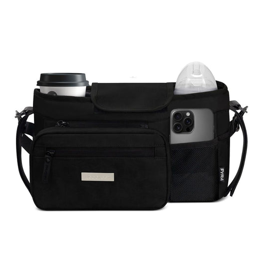 Neobreez Fyra Stroller Organizer Caddy With Insulated Cup Holder