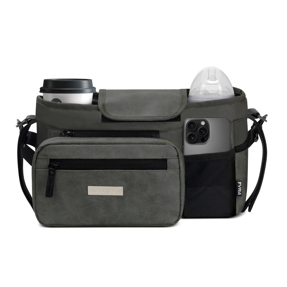 Neobreez Fyra Stroller Organizer Caddy With Insulated Cup Holder