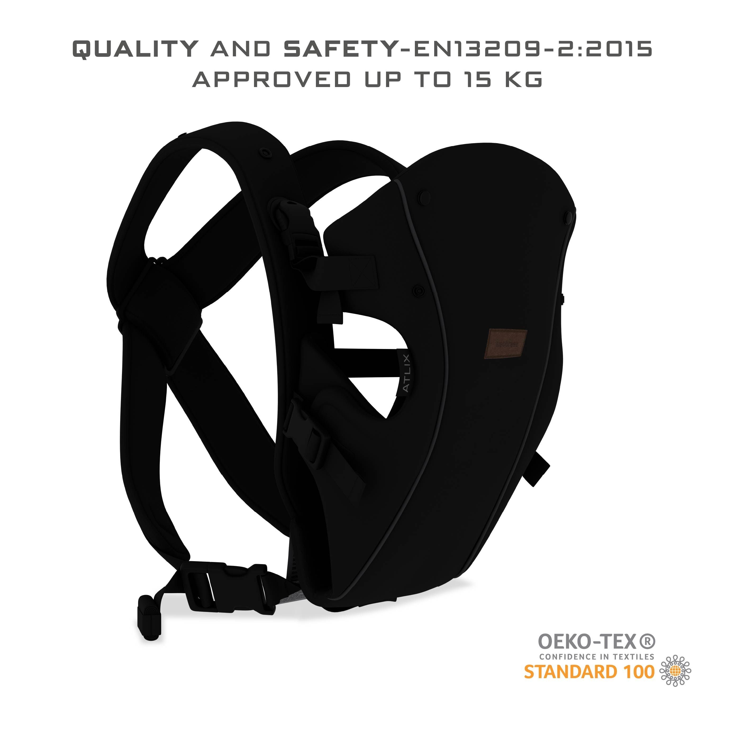 Neobreez Atlix 3 In 1 Convertible Baby Carrier Newborn To Toddler