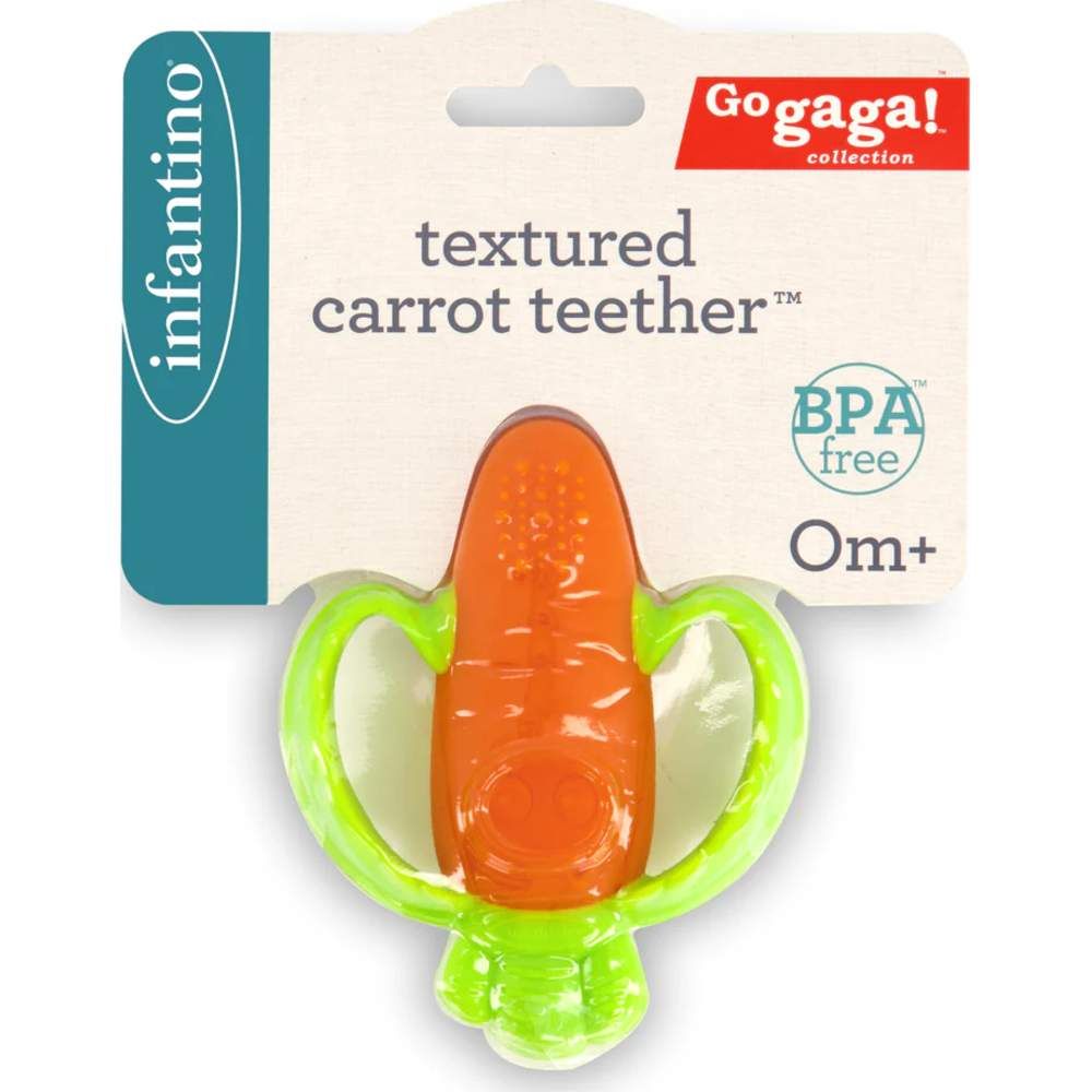 Infantino Good Bites Textured Carrot Teether