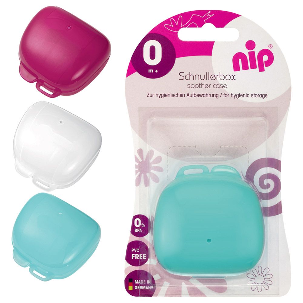 Nip 2 In 1 Soother Box Sterilizer And Hygienic Case