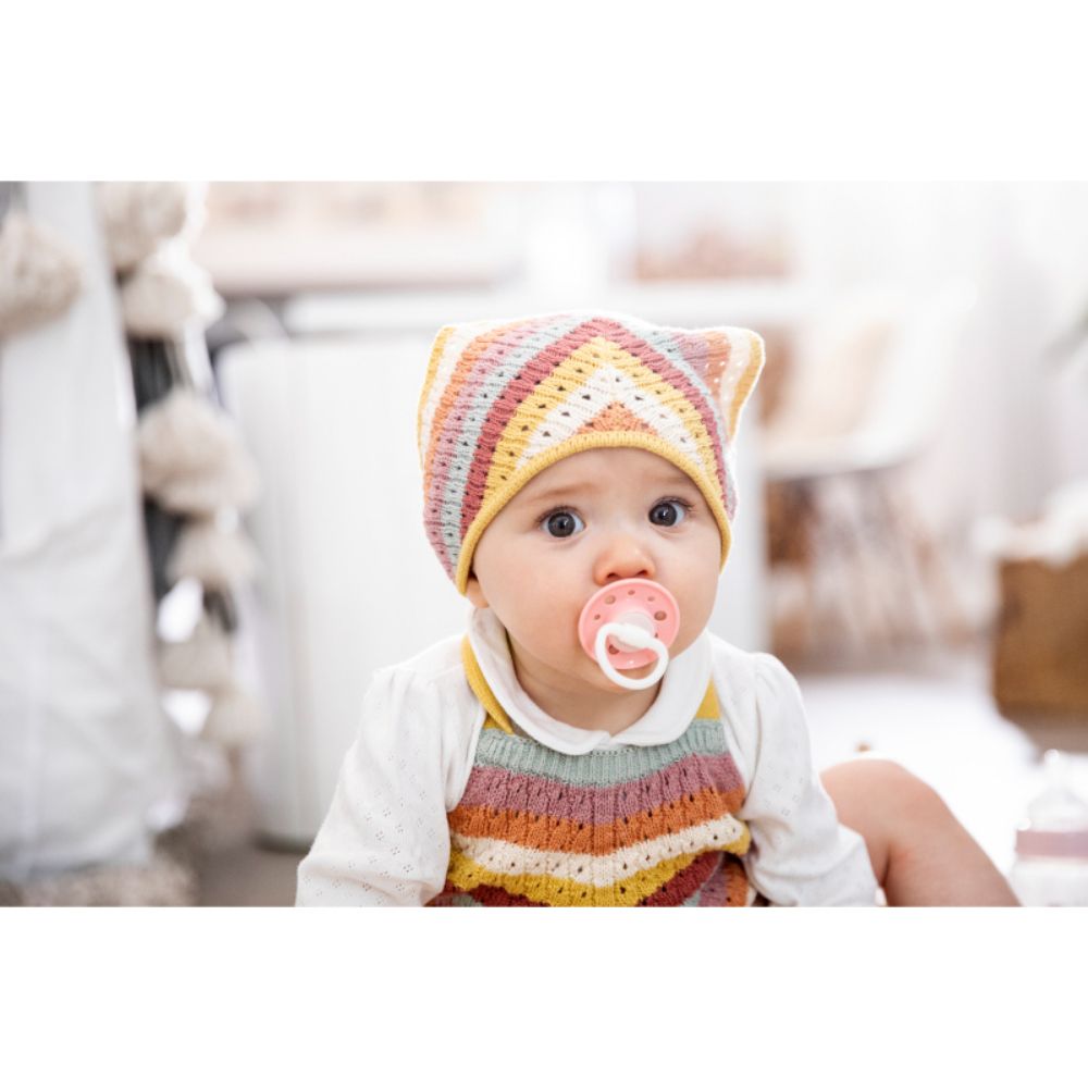 Nip Cherry Round Latex Soother - Size 2 (6M+)