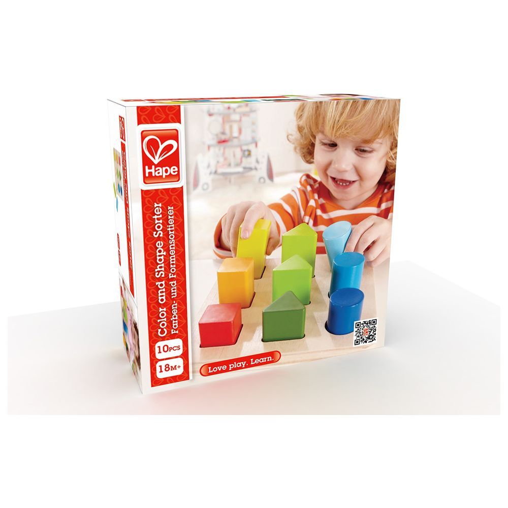 Hape Color & Shape Sorter