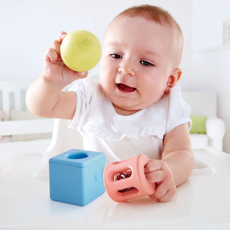 Hape Geometric Stacking Rattle Set