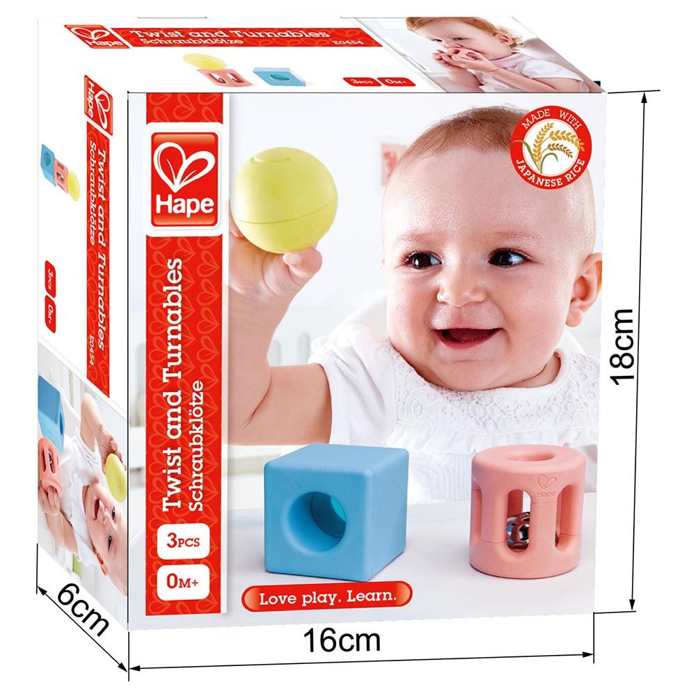 Hape Geometric Stacking Rattle Set