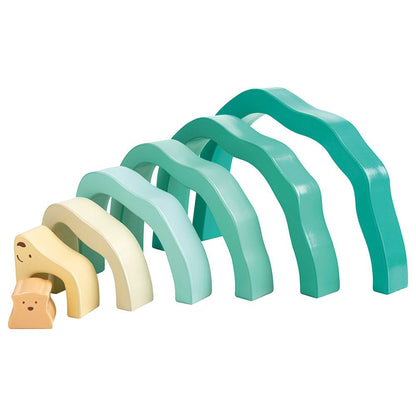 Hape Arctic Polar Bear Stacking Blocks