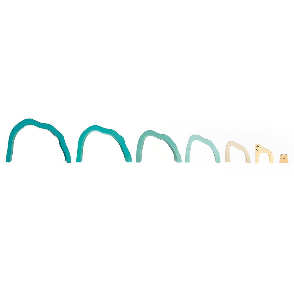 Hape Arctic Polar Bear Stacking Blocks