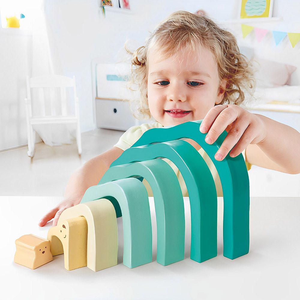 Hape Arctic Polar Bear Stacking Blocks