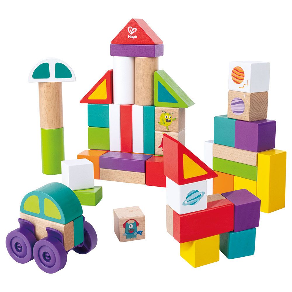 Hape Space Monster Stacking Blocks