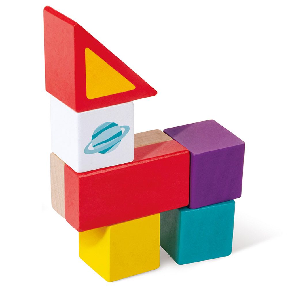 Hape Space Monster Stacking Blocks