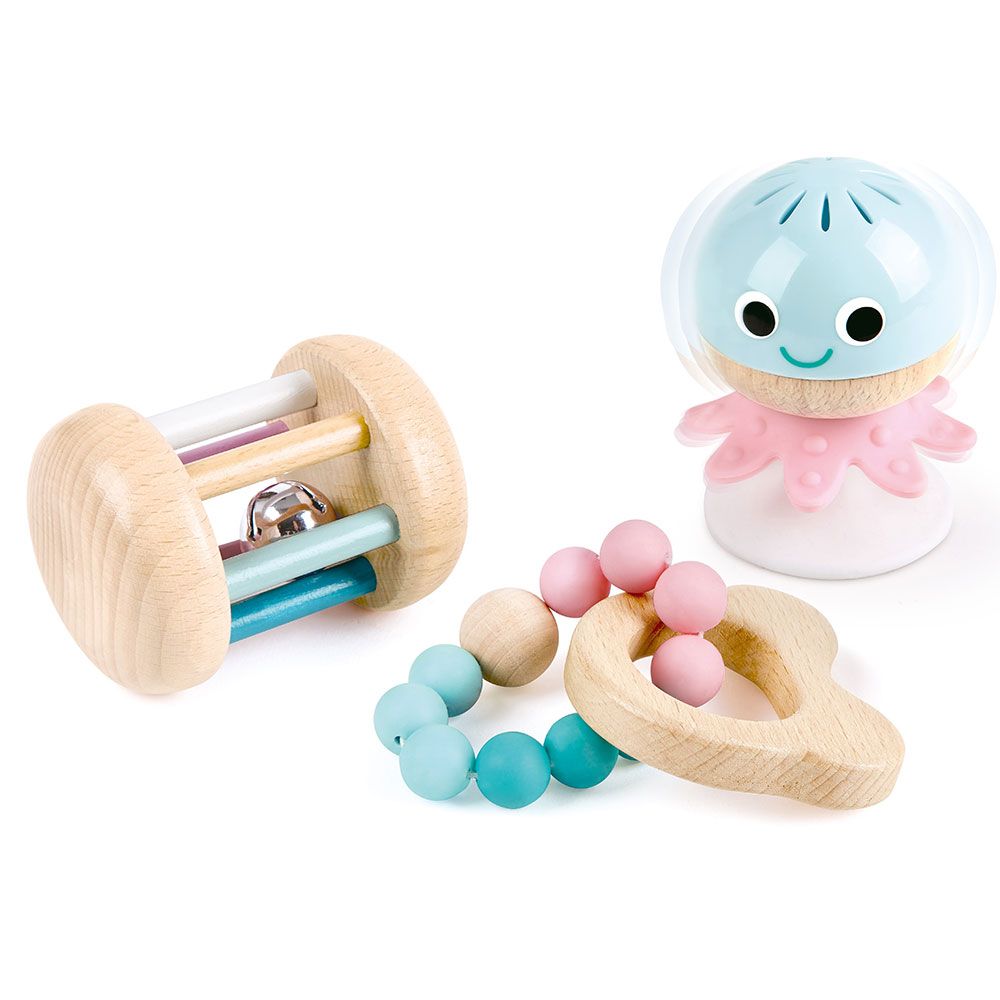 Hape Baby To Toddler Sensory Gift Set