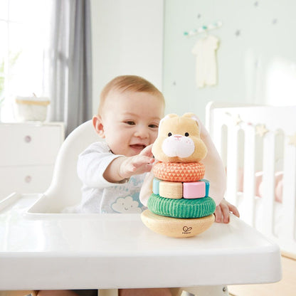 Hape Wooden Bunny Stacking Ring