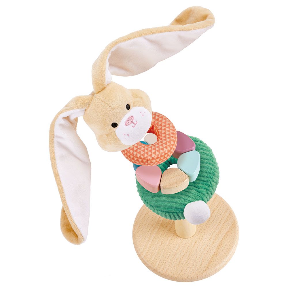 Hape Wooden Bunny Stacking Ring