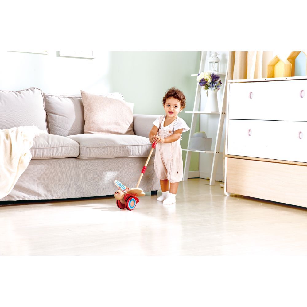 Hape Butterfly Push & Pull Walking Toy
