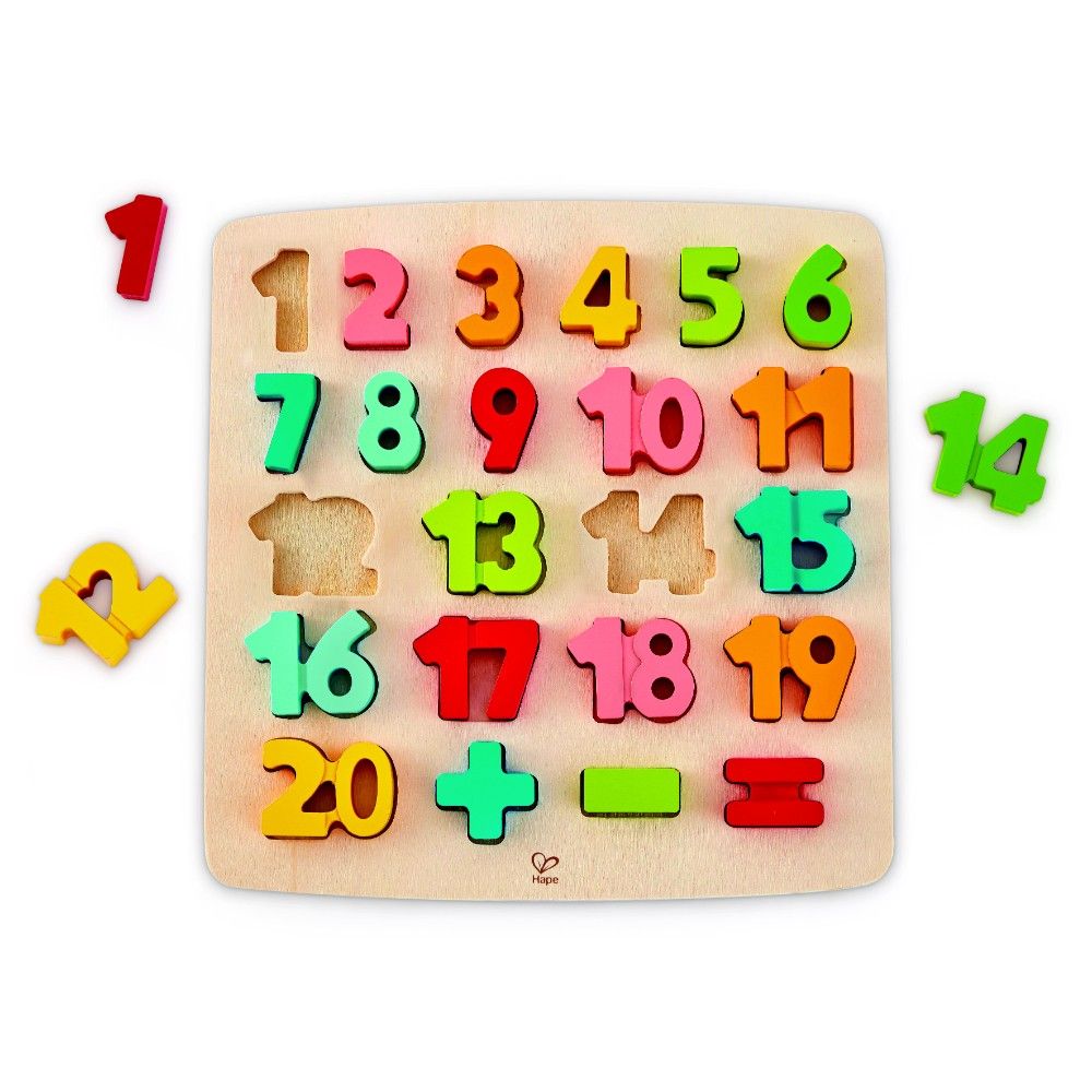Hape Chunky Number Math Puzzle