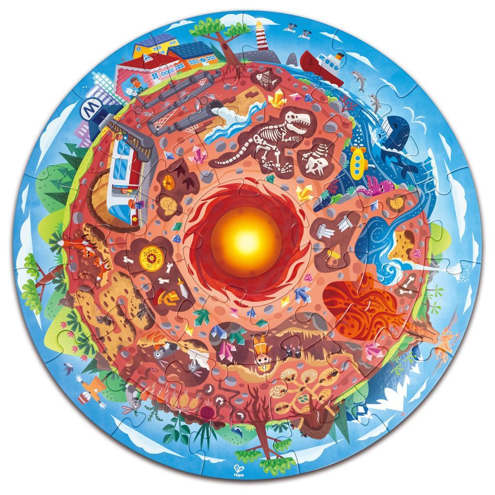 Hape Underground World Puzzle