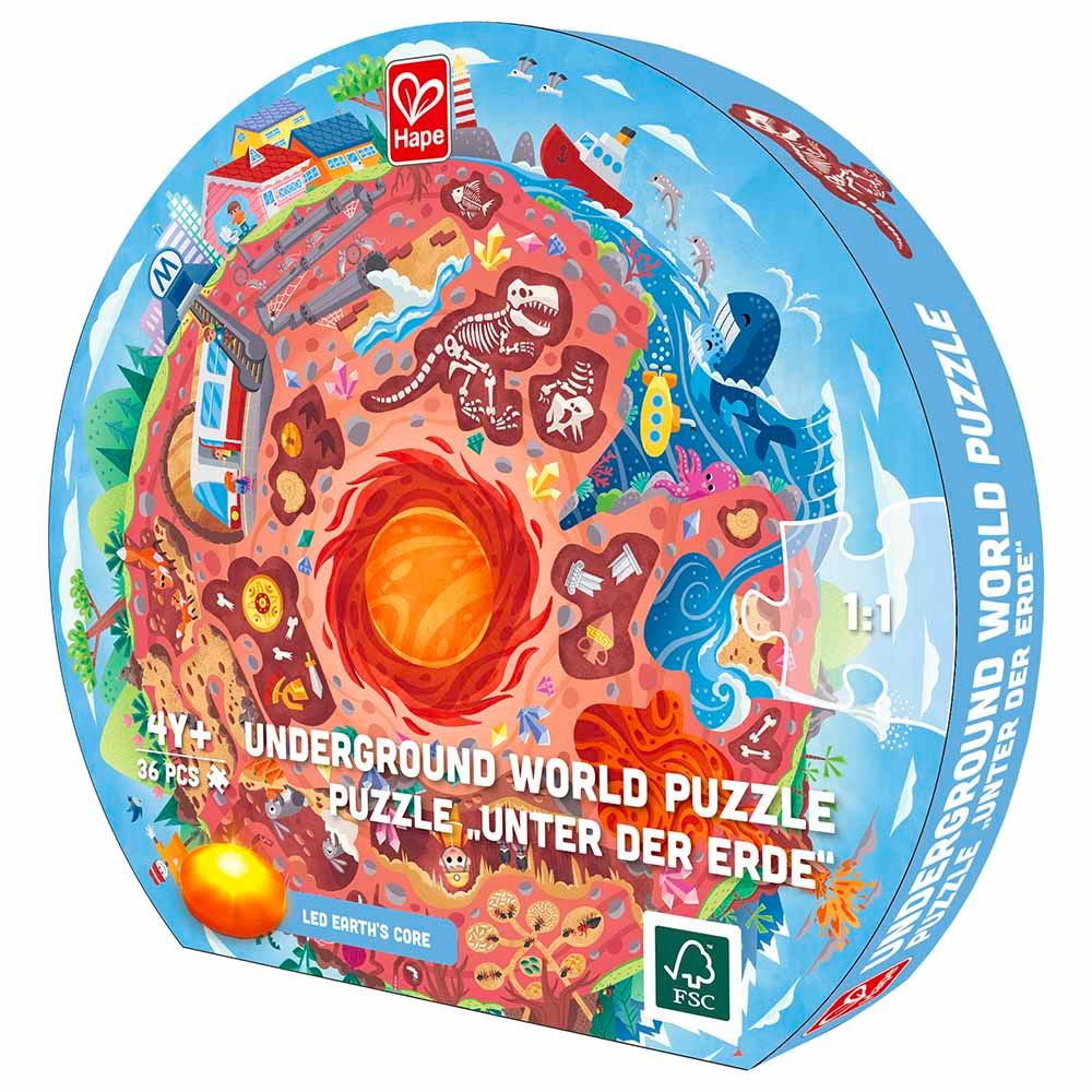 Hape Underground World Puzzle