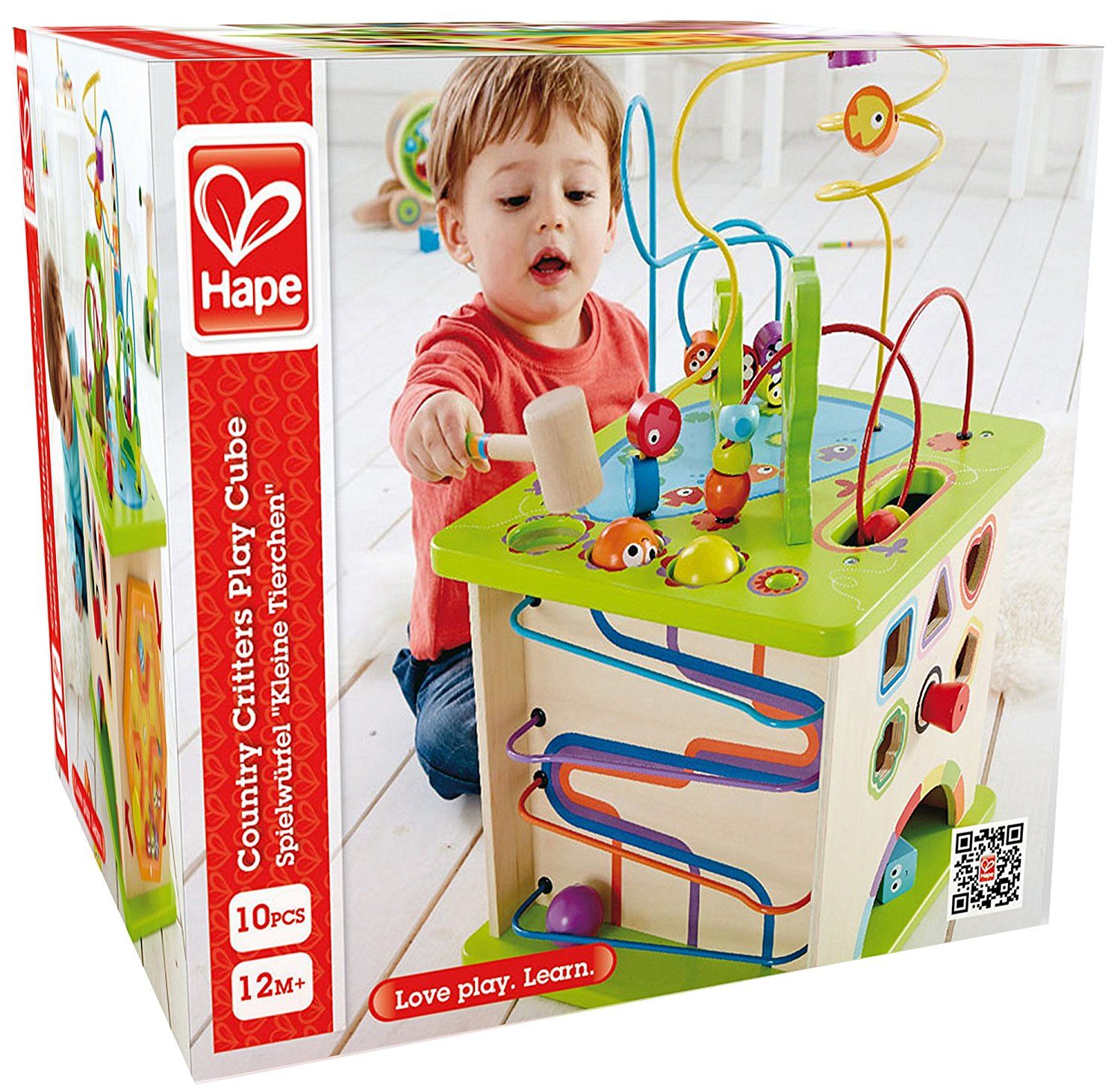 Hape Country Critters Play Cube