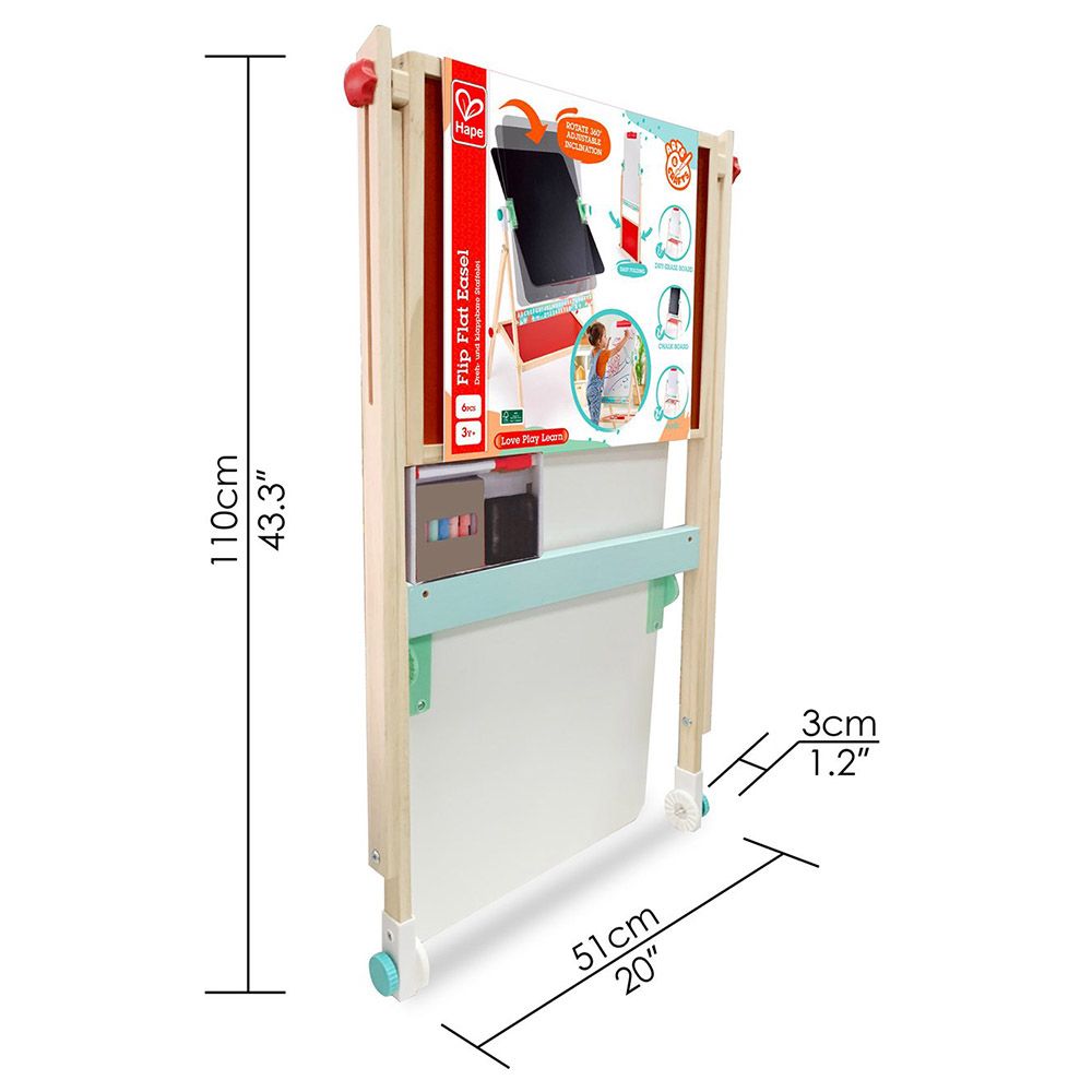 Hape Flip Flat Easel