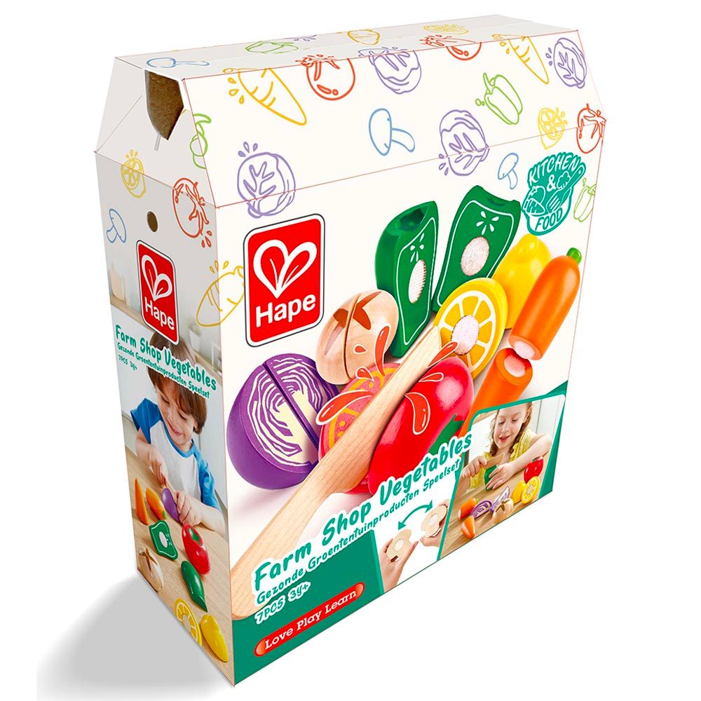 Hape Farm Shop Playset Vegetables