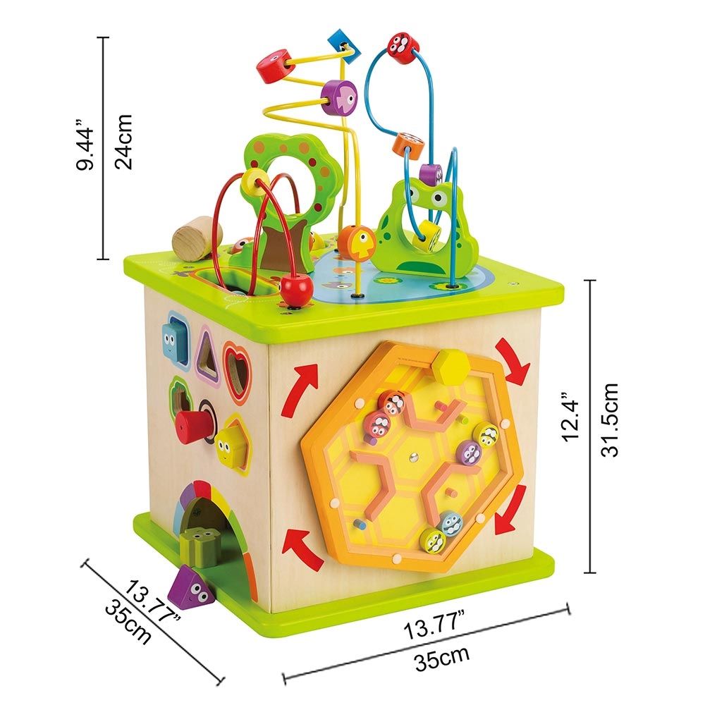 Hape Country Critters Play Cube