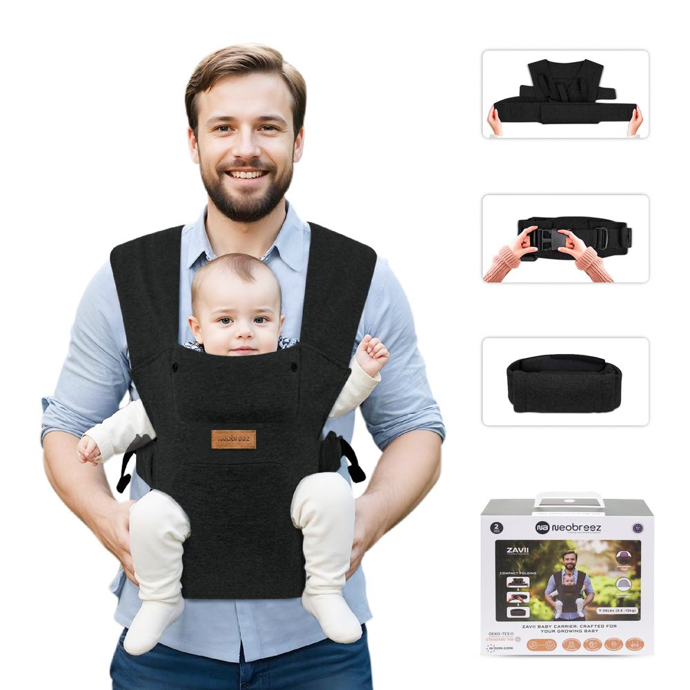 Neobreez Zavii Convertible Baby Carrier, Newborn to Toddler