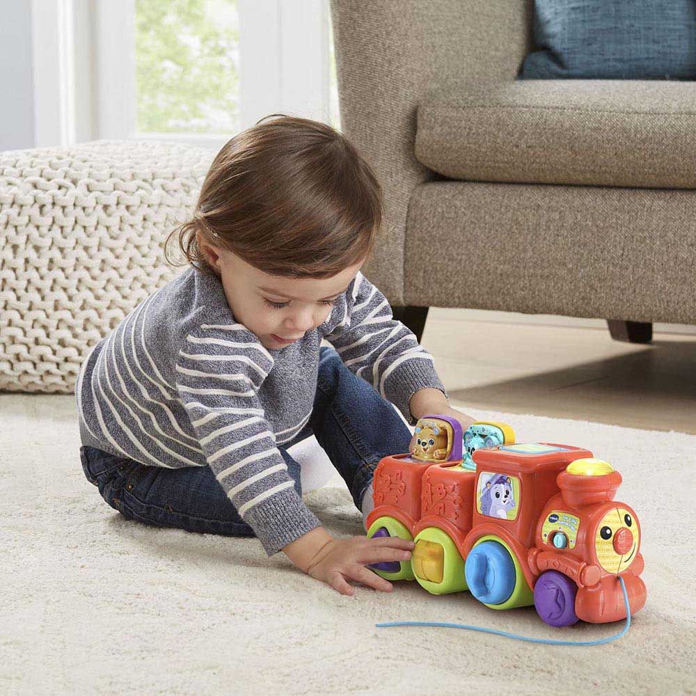 VTech Pop And Sing Animal Train (Red)