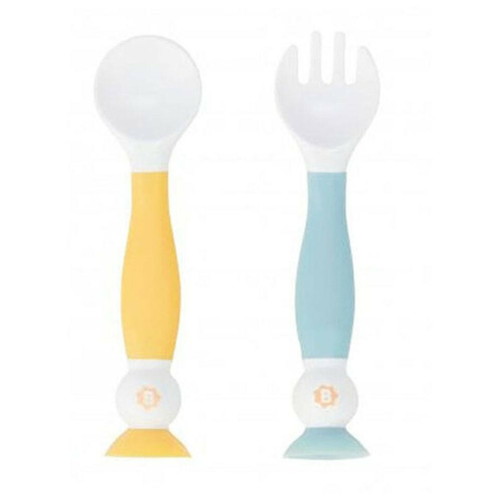 Flexibles learning cutlery by Badabulle.
