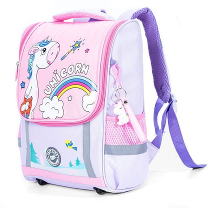 Eazy Kids School Bag Unicorn (Purple/Pink)