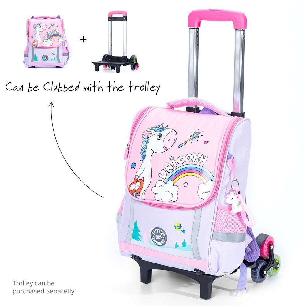 Eazy Kids School Bag Unicorn (Purple/Pink)