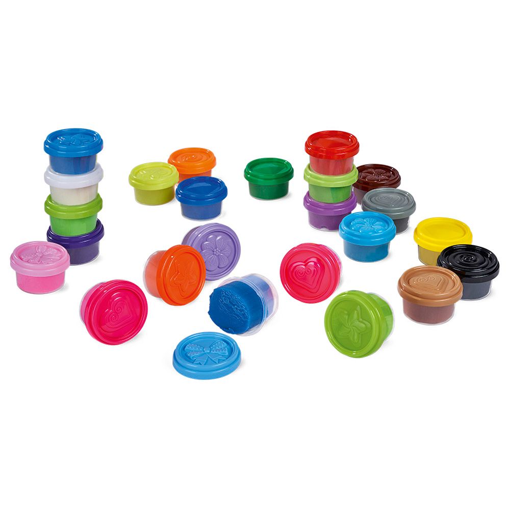 Simba Art & Fun Soft Dough Pots In Display (Sold Separately)