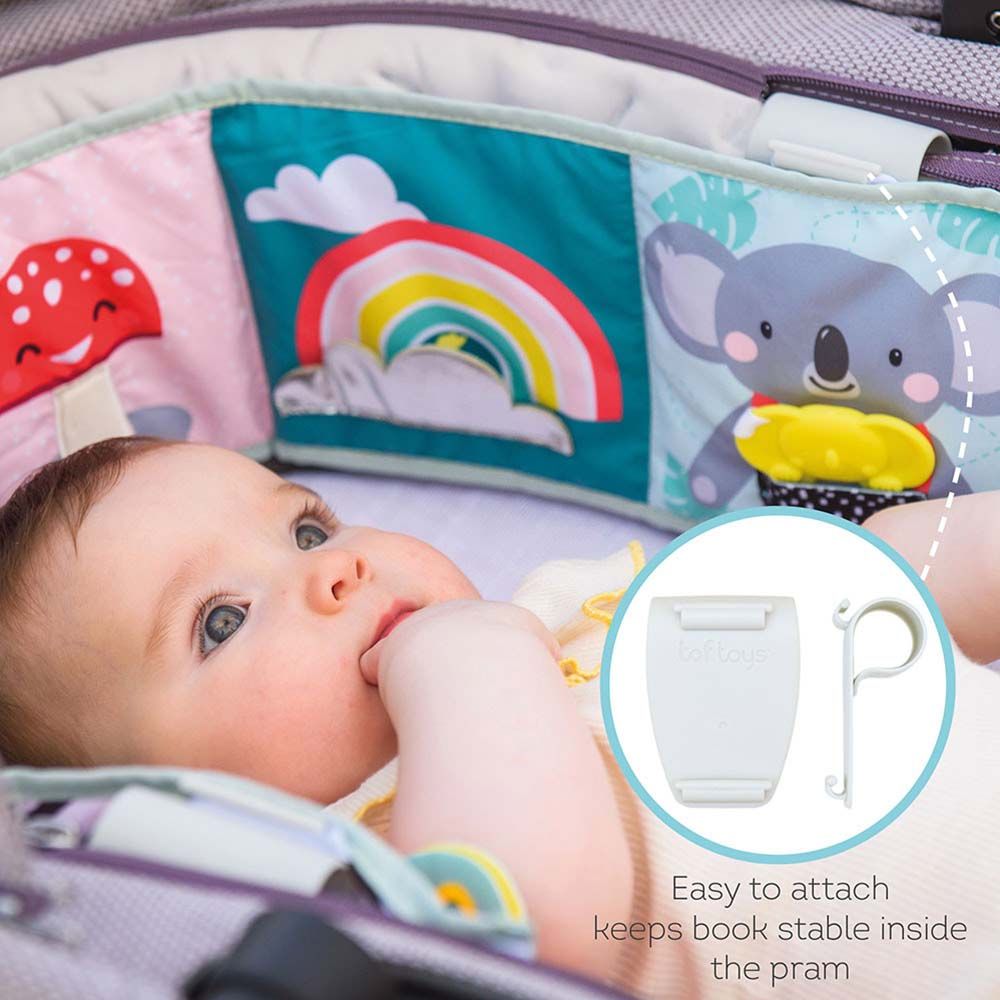 Taf Toys Koala Clip On Pram Baby Book