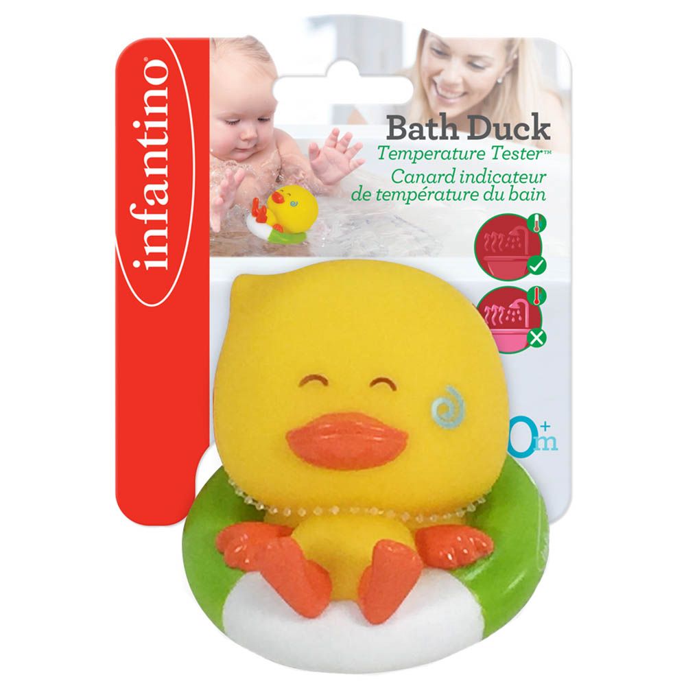 Infantino Bath Duck Squirt & Temperature Tester
