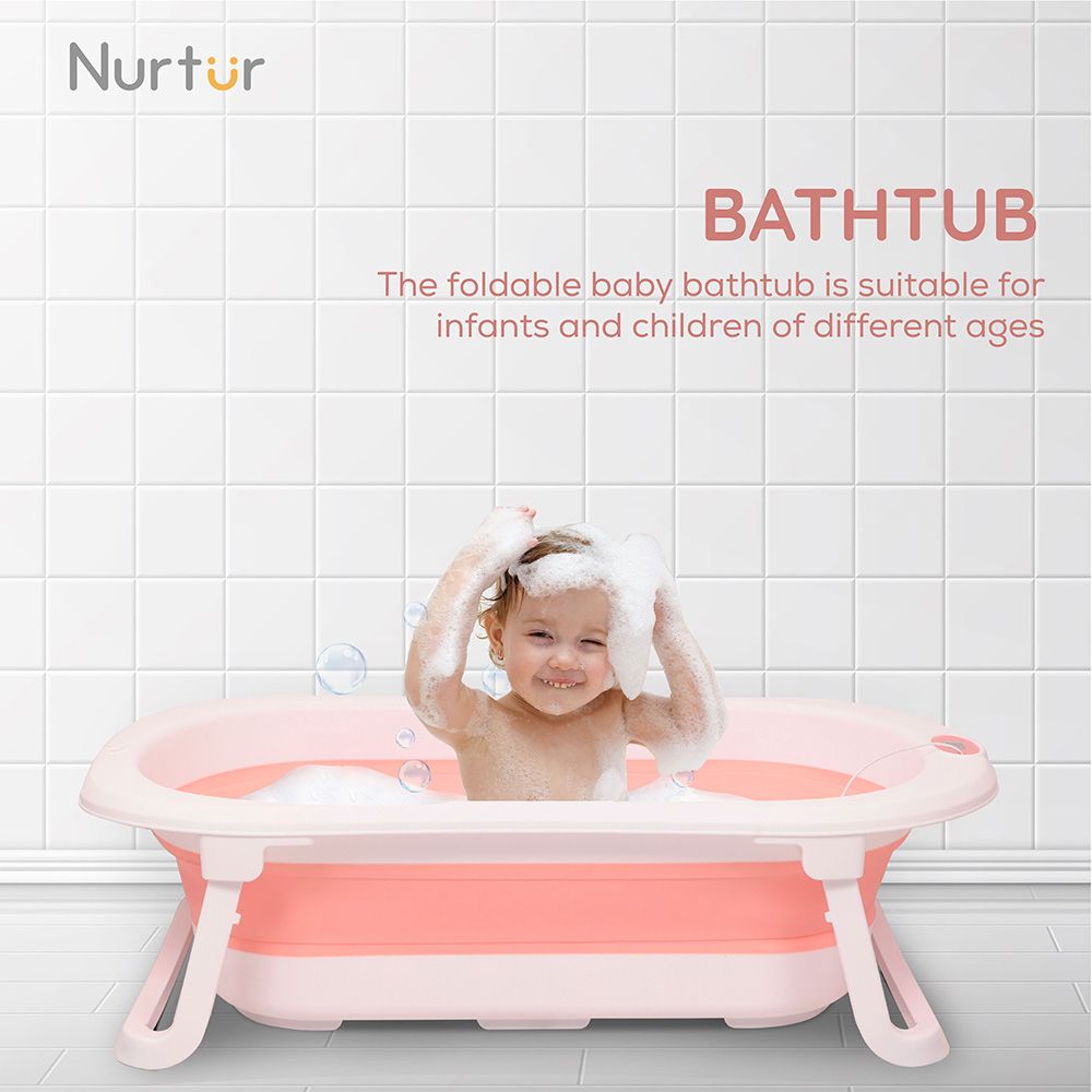 Nurtur Collapsible Baby/Kids Bathtub