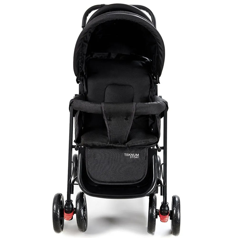Teknum Double Baby Stroller (Black)
