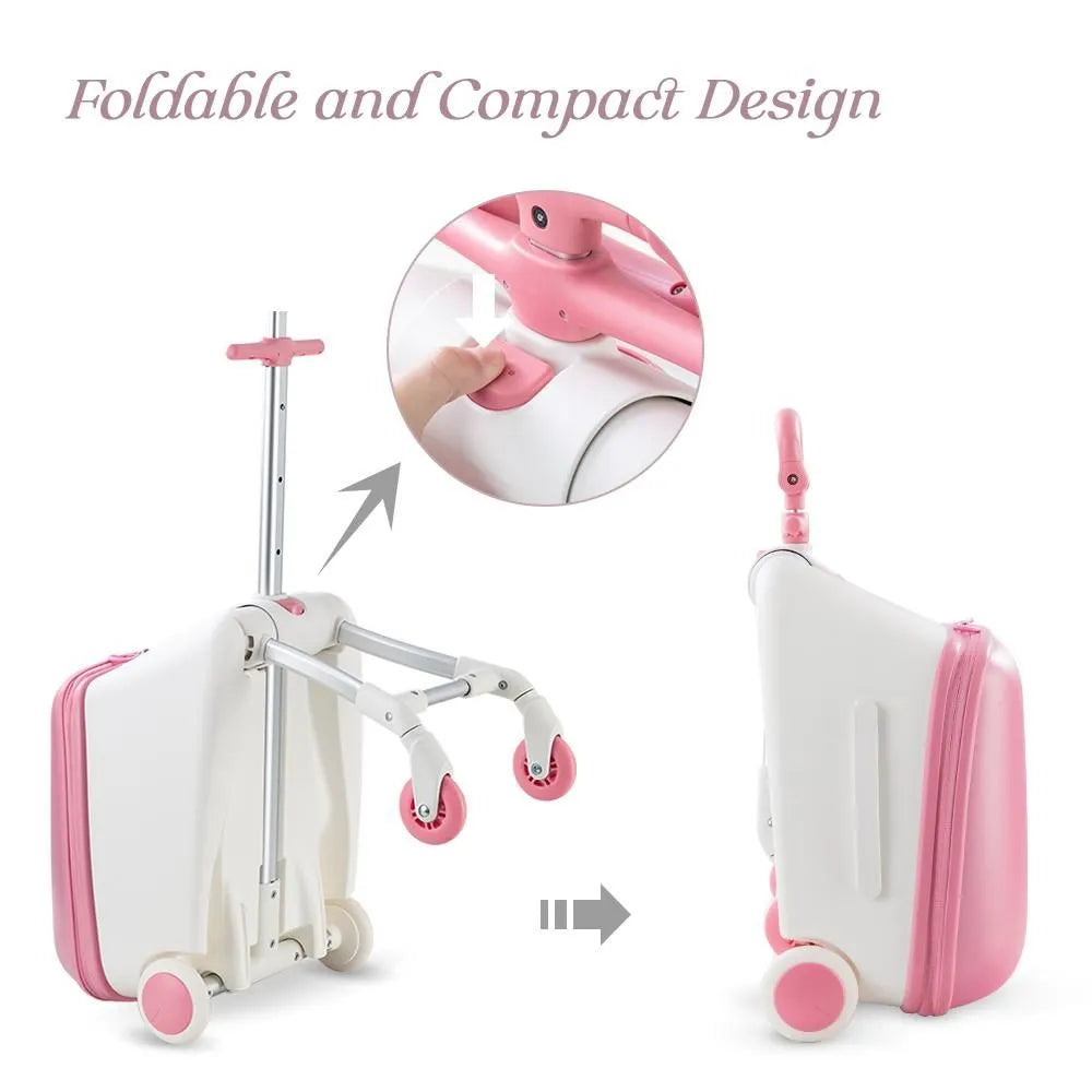Teknum 3-In-1 Ride On Suitcase With Detachable Trolley