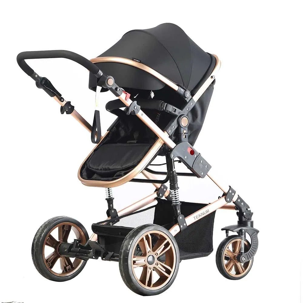 Teknum 3-In-1 Pram Stroller (Black)