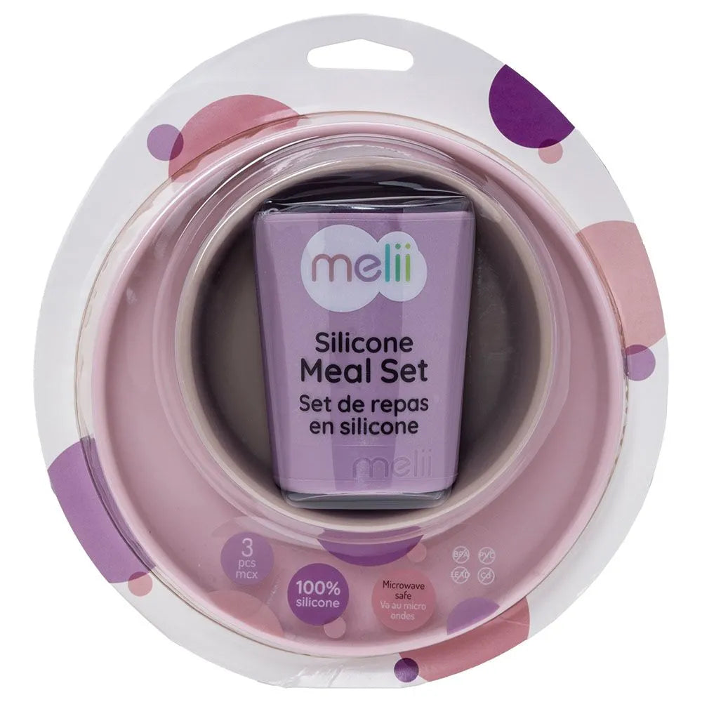 Melii Silicone Meal Set - Pack of 3