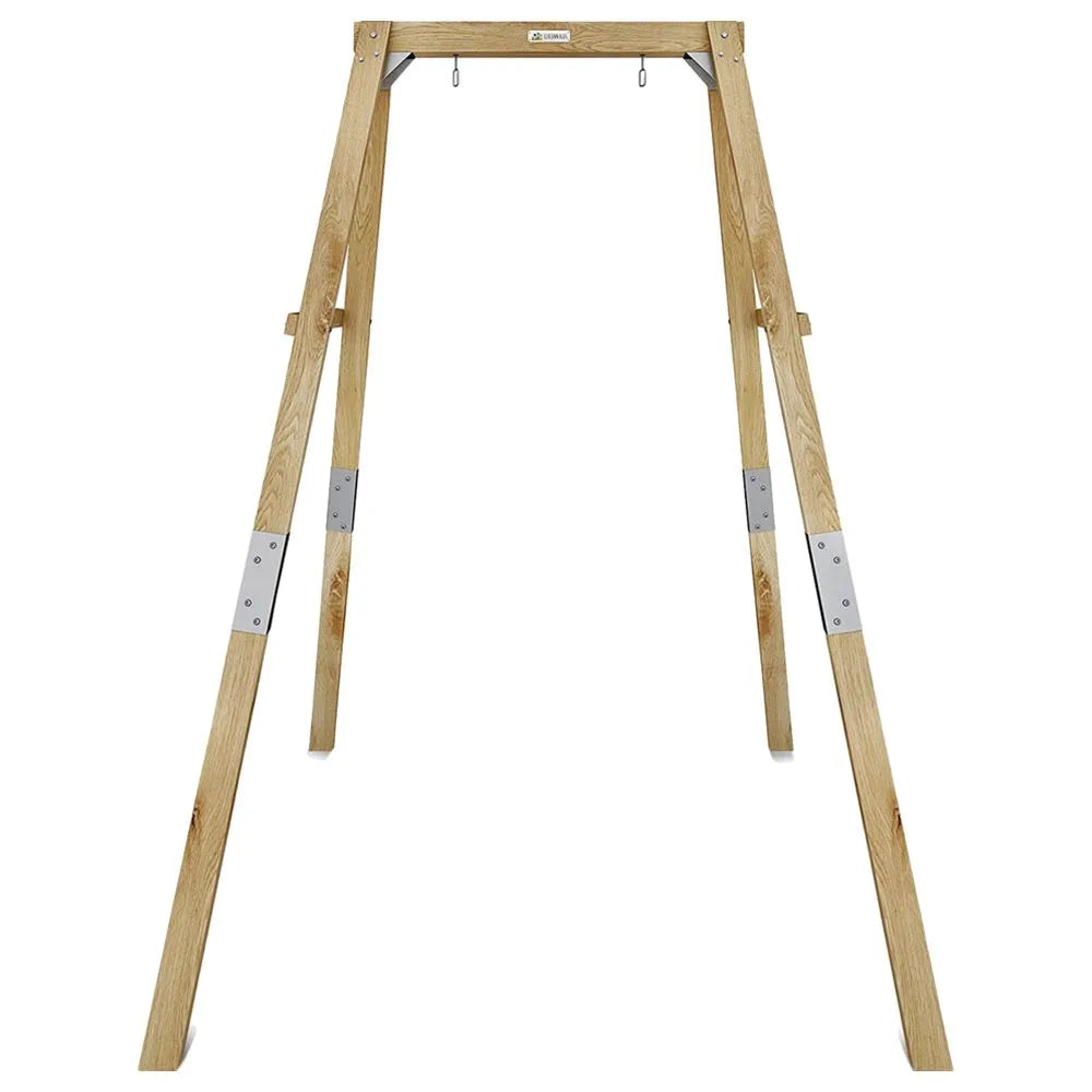 Dynamic Sports Growing Giraffe Wooden Swing Set