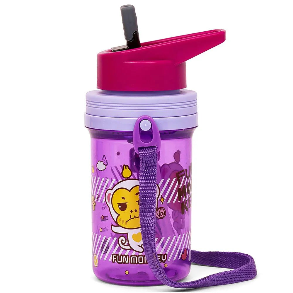 Eazy Kids Water Bottle With Straw (500ml)