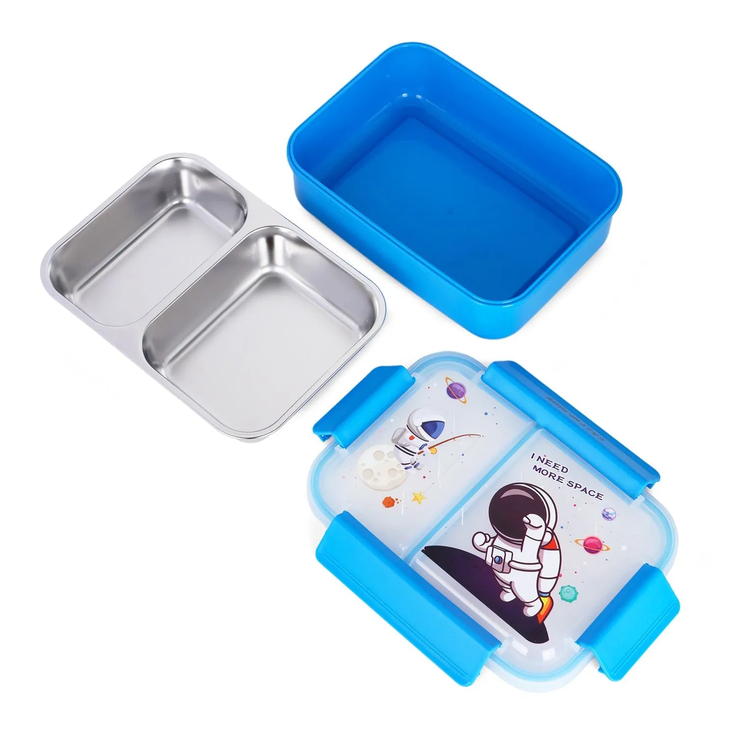Eazy Kids Dual Compartment Lunch Box