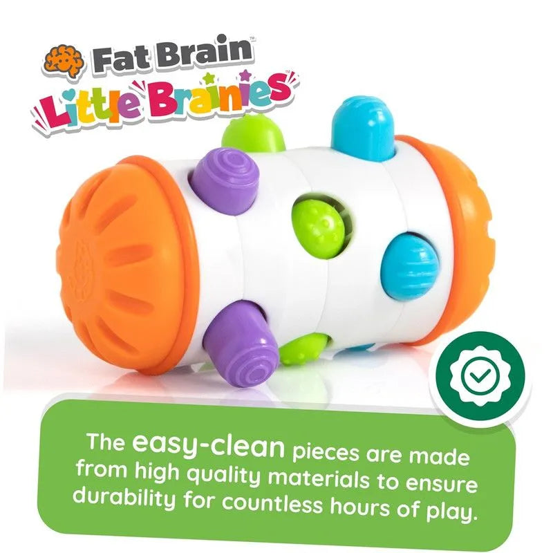 Fat Brain Rolio Pegs Rattle Toy