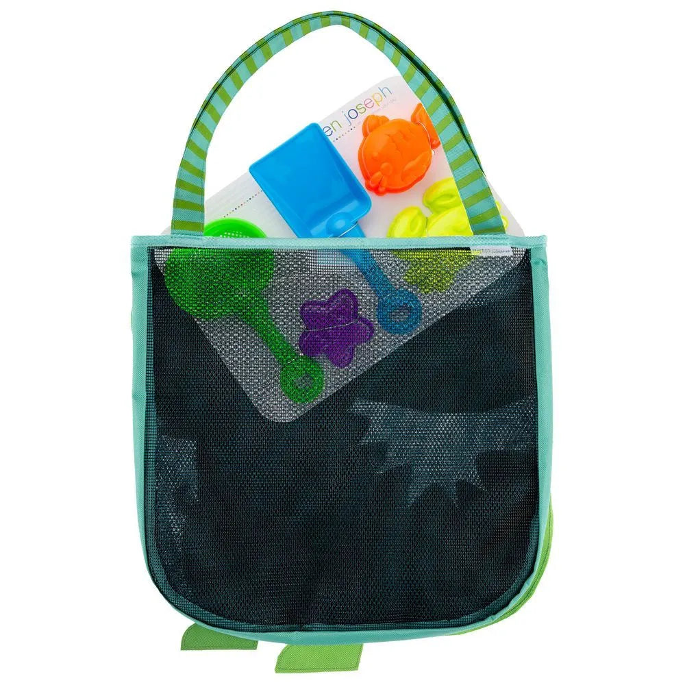 Stephen Joseph Beach Tote with Sand Toy Play Set