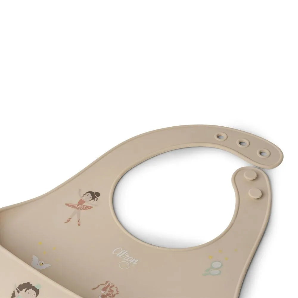 Citron Silicone Bib