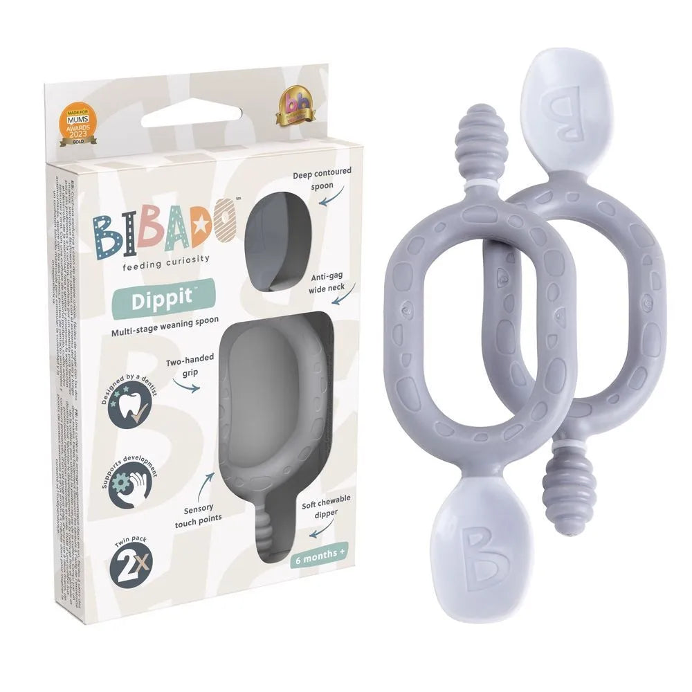 Bibado Dippit Baby Spoon - Pack of 2